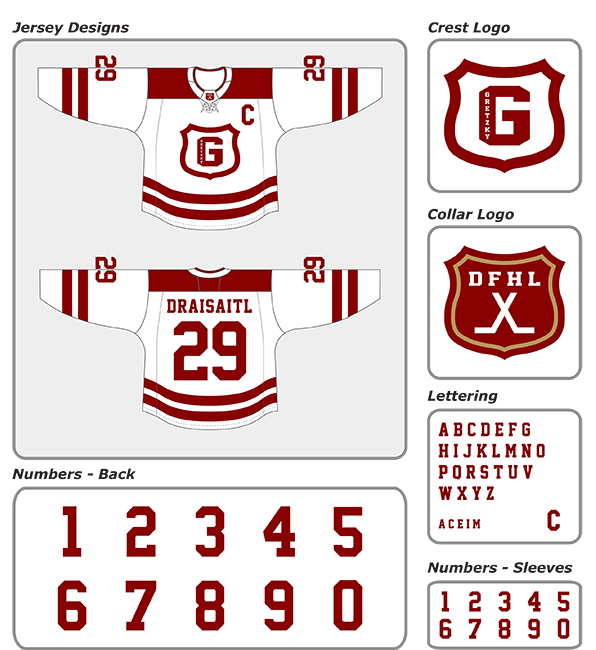 Season Thirty-eight Gretzky Conference All-Star Jerseys